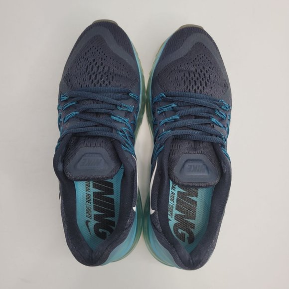 Nike Air Max Women's Running Trainer Sneakers Shoes Blue 698903-404 US Size 7 - Picture 5 of 8